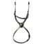 Henry James Figure 8 Sheepskin Grackle Noseband - Black
